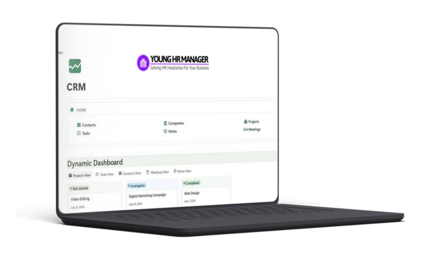 CRM laptop